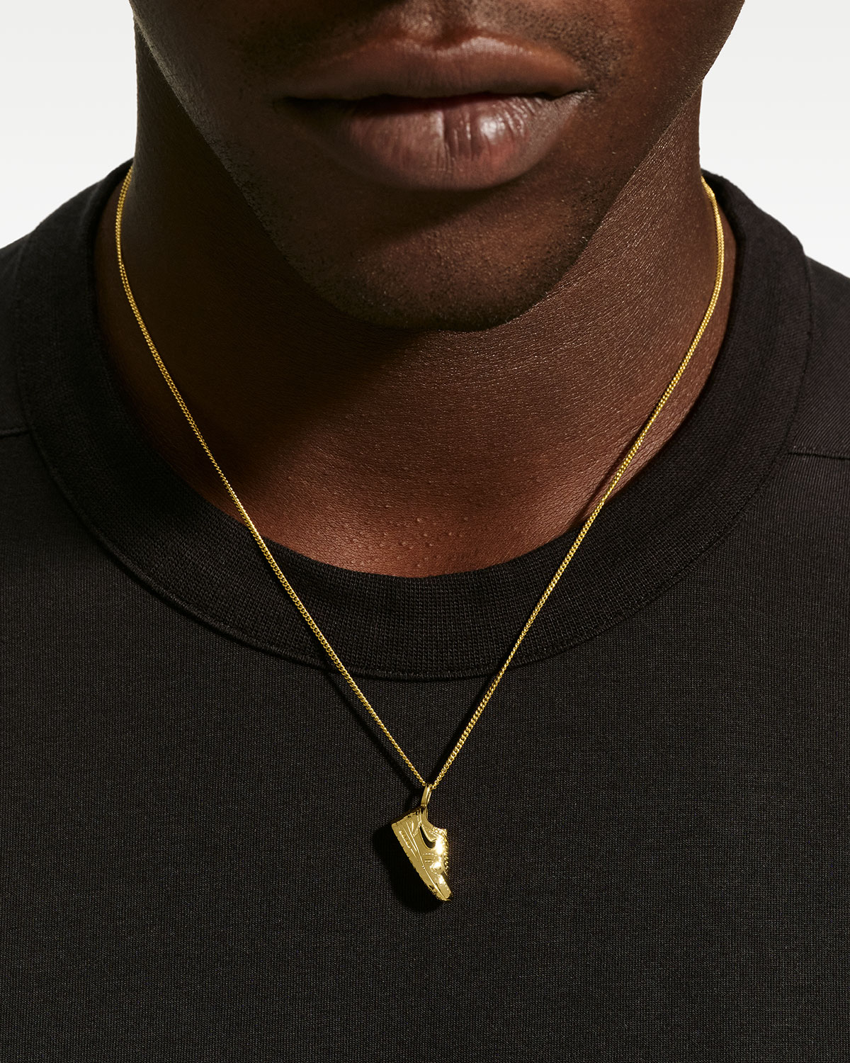 Nike Air Max 1 Gold Necklace Npft10 Saa 2