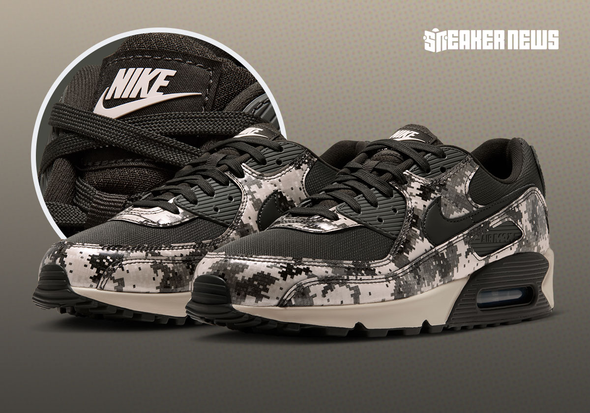 The Nike Air Max 90 Dabbles In “Digi Camo”