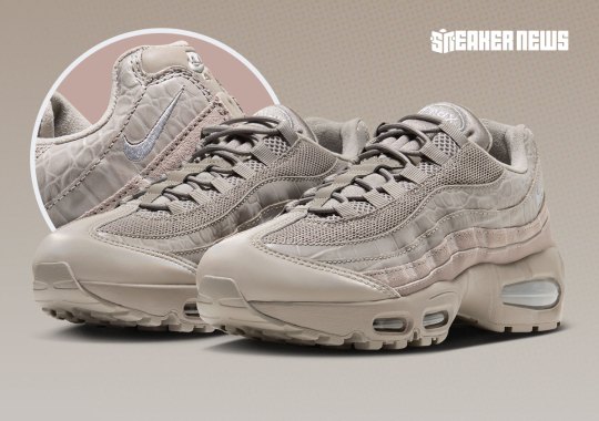 The Nike Air Max 95 Takes On A Textural “Croc Skin” Makeup