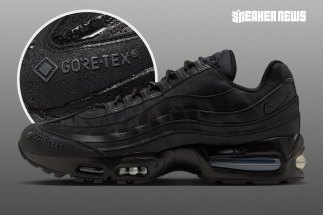 The Big Bubble Nike Air Max 95 Gore-TEX Turns Out The Lights In “Triple Black”