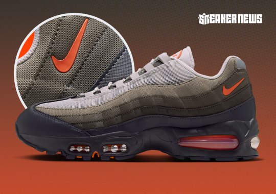 The Nike Air Max 95 Goes Fabric For This "Light Bone" Look
