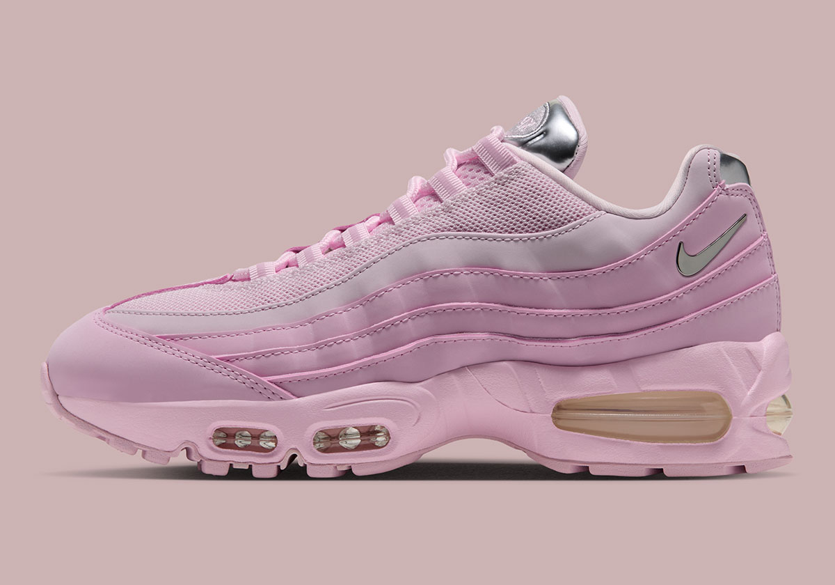 Nike Air Max 95 Pink Foam Pearl Pink Metallic Silver Iv3305 600 2