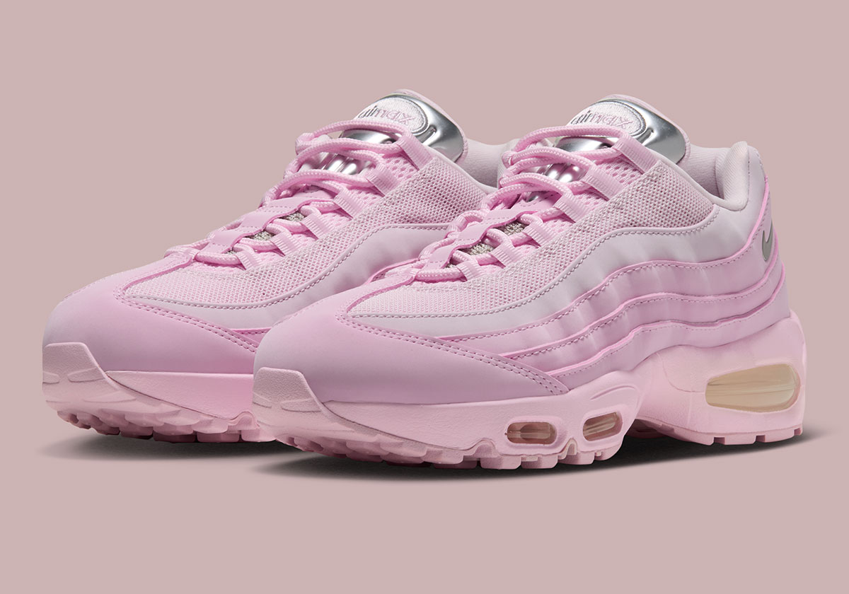 Nike Air Max 95 Pink Foam Pearl Pink Metallic Silver Iv3305 600 6