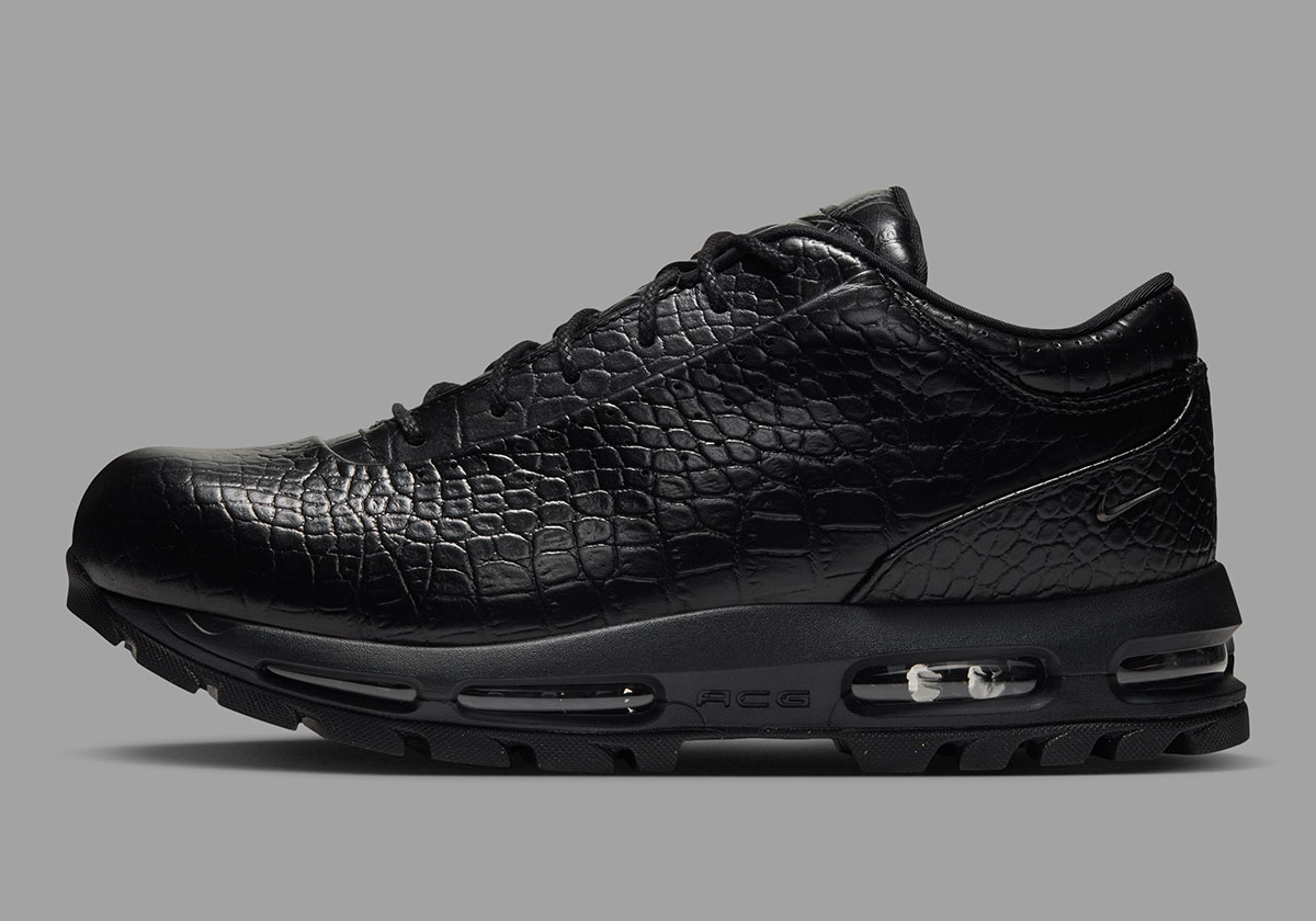 Nike Air Max Goadome Low Black Croc Skin Iv4517 001 1