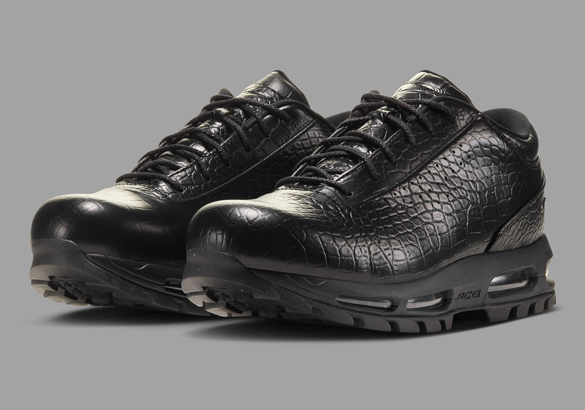 Nike Air Max Goadome Low Black Croc Skin Iv4517 001 6