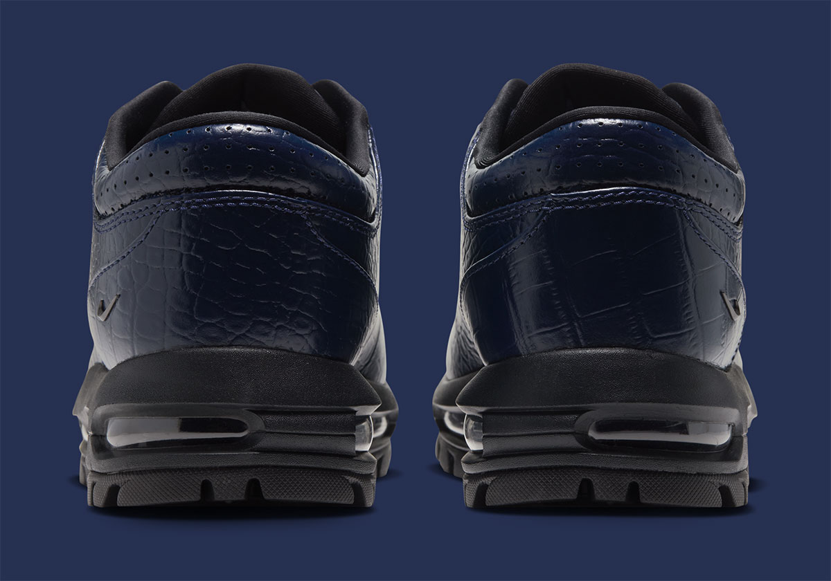 Nike Air Max Goadome Low Midnight Navy Croc Skin Iv4517 400 5