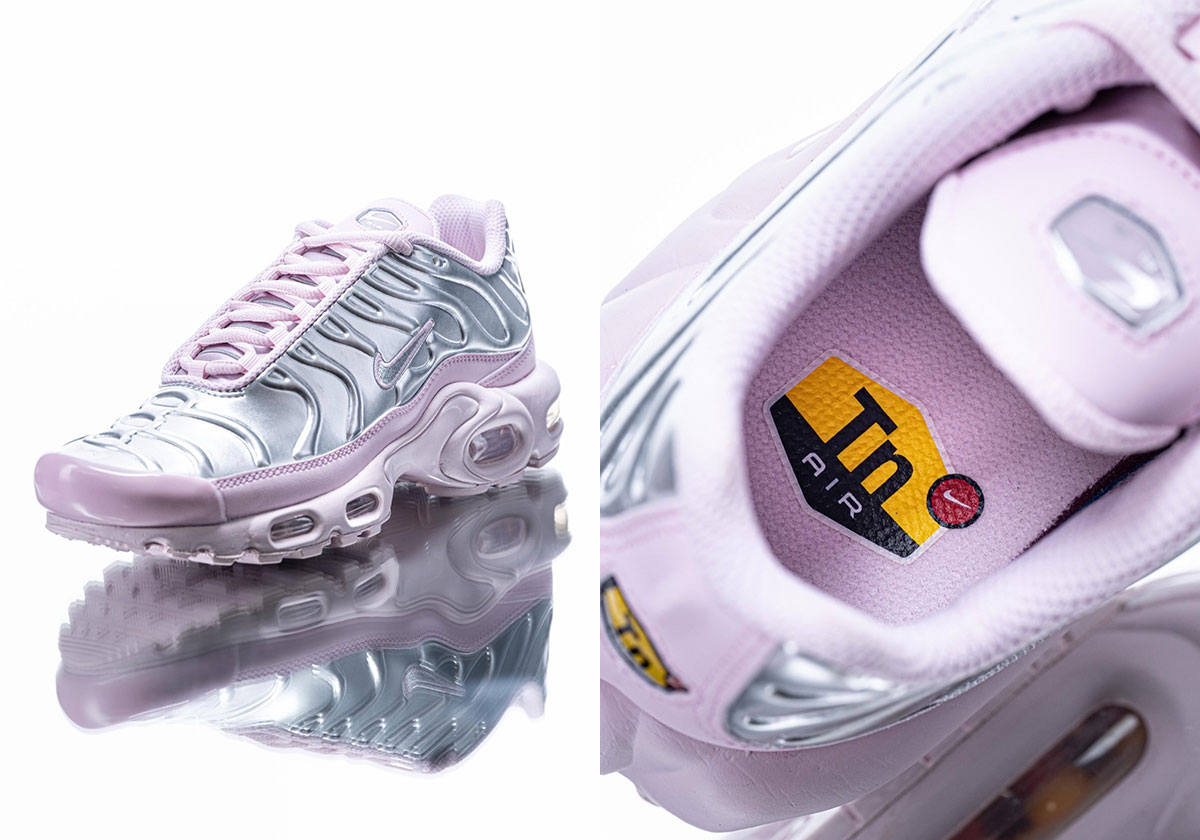 The Nike Air Max Plus "Metallic Silver/Pink" Isn't Done With Summer Yet