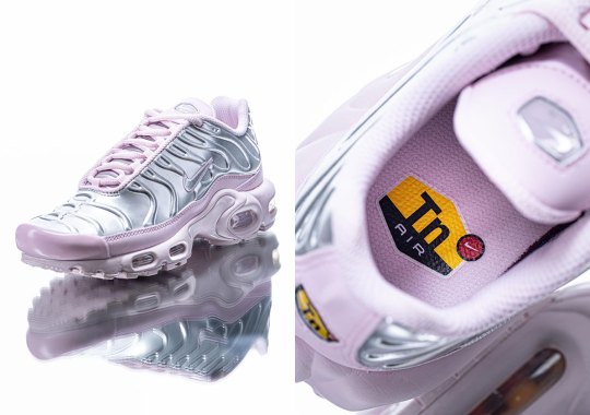 The Nike Air Max Plus "Metallic Silver/Pink" Isn't Done With Summer Yet