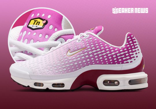 The Nike Air Max Plus VII Cultivates “Raspberry Red”