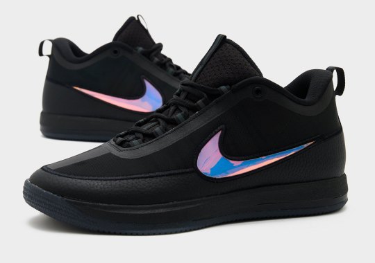 The Nike Book 2 Adds Iridescent Swooshes For The “Desert Night”