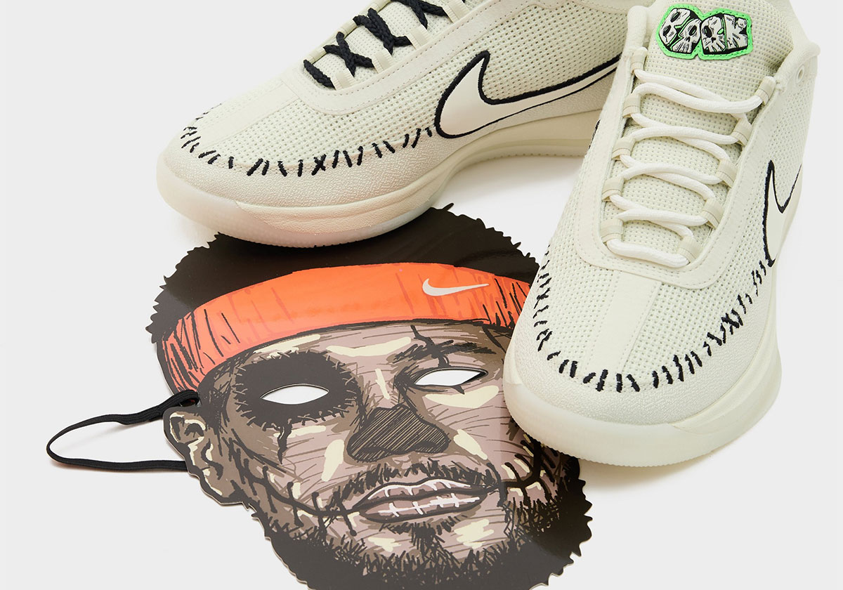 Devin Booker Goes Beast Mode On The Nike Book 2 "Halloween"