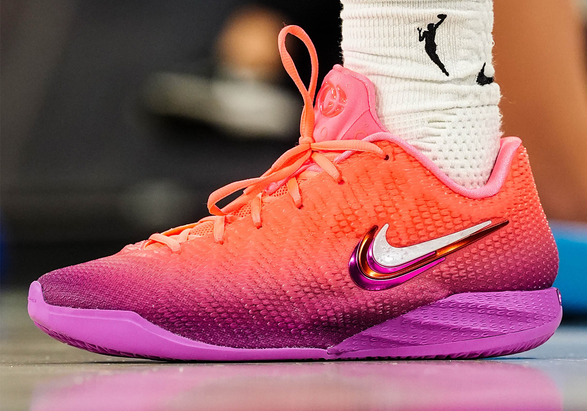 Caitlin Clark Returns To The WNBA Playoffs In The Nike Caitlin 1 “Berry Fade”