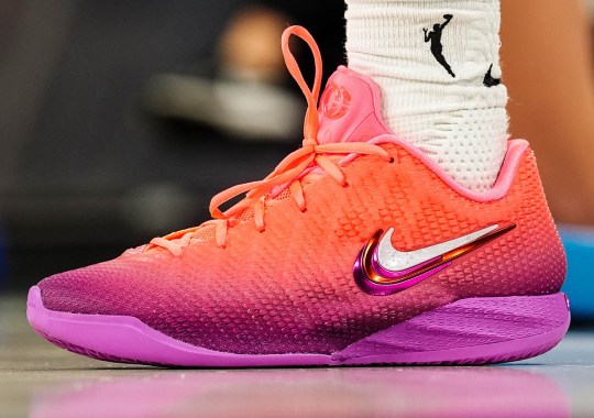 Caitlin Clark Returns To The WNBA Playoffs In The Nike Caitlin 1 "Berry Fade"