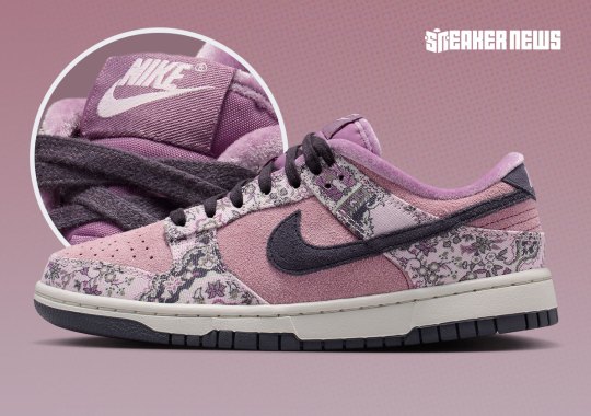 This Nike Dunk Low Mimics A Botanical Rug