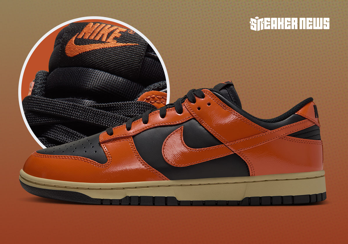 Fall Is In Full Effect On This Nike Dunk Low “Campfire Orange”