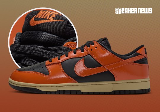 Fall Is In Full Effect On This Nike Dunk Low "Campfire Orange"