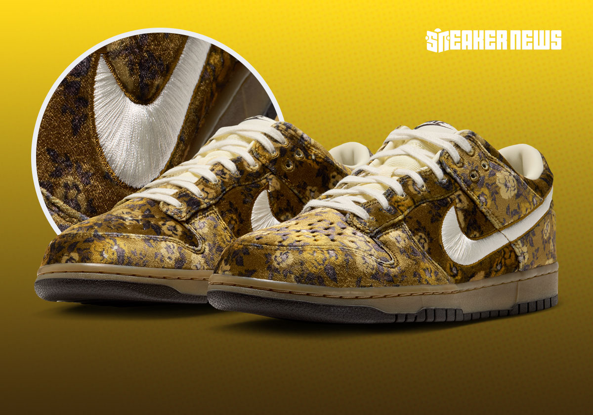 Granny Approved: This Nike Dunk Low Looks Like An Old Sofa