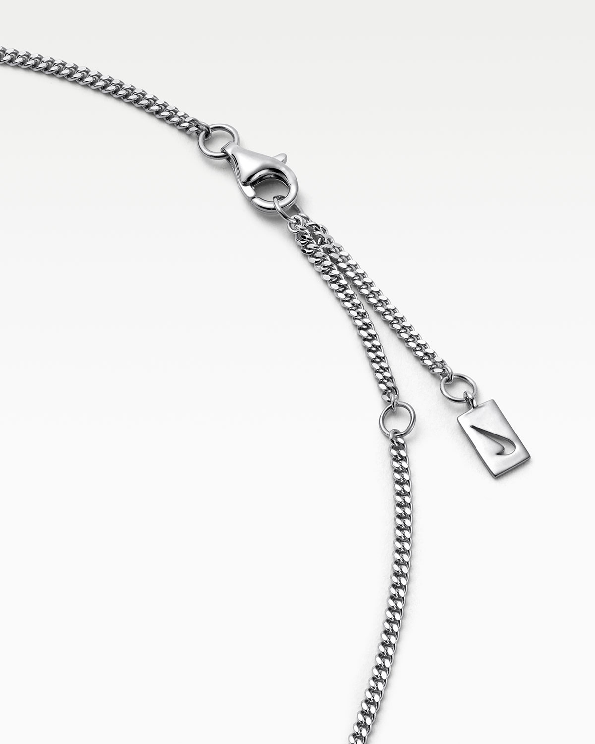 Nike Futura Pendant Necklace Silver Npfw20 Sff 5