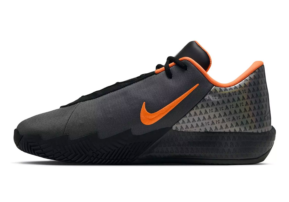 Nike Ja Twelve Time Black Iron Grey Orange Im4164 002 2