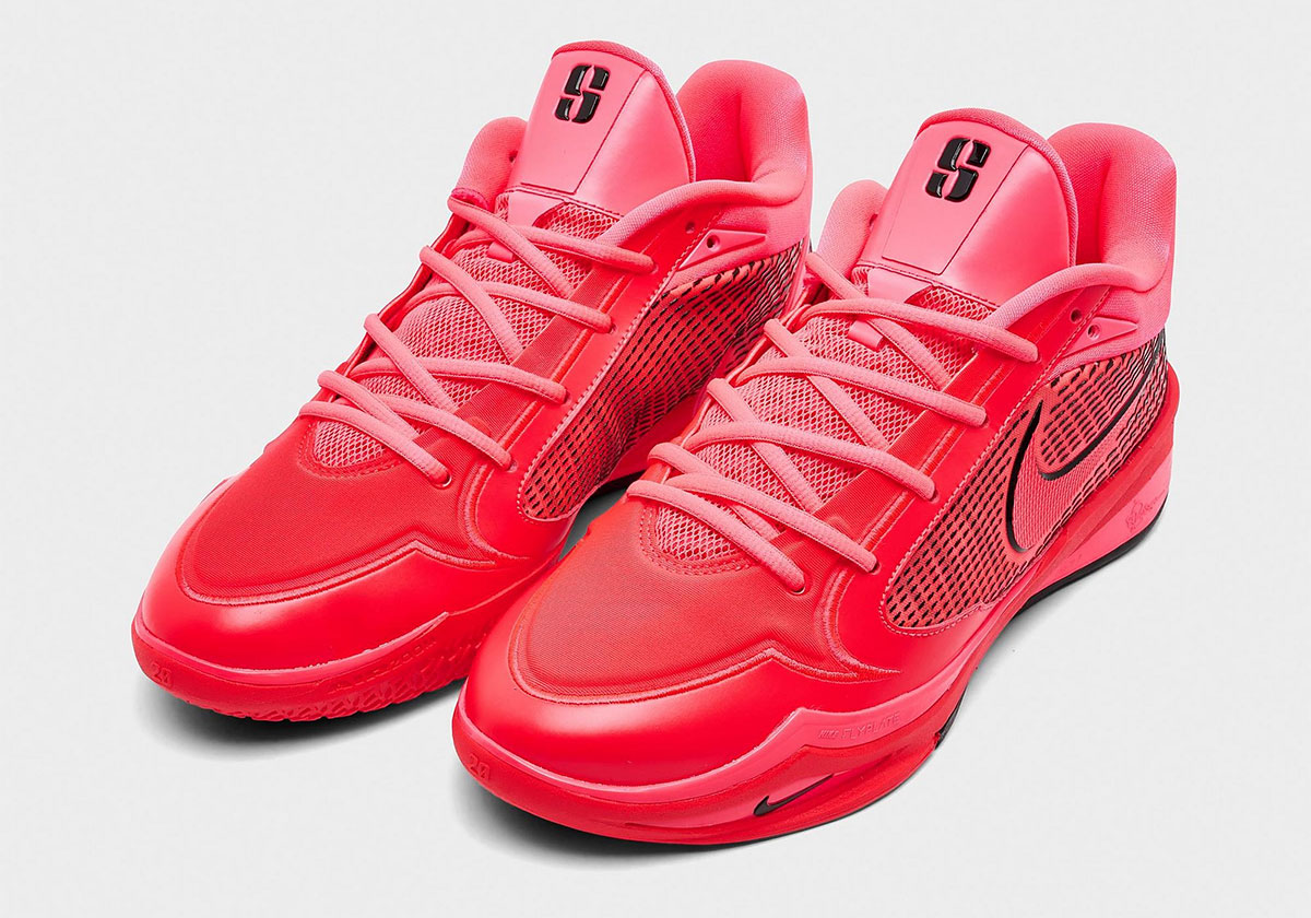 Nike Sabrina 4 Light Work Bright Crimson Black Hot Punch Ii0402 601 2
