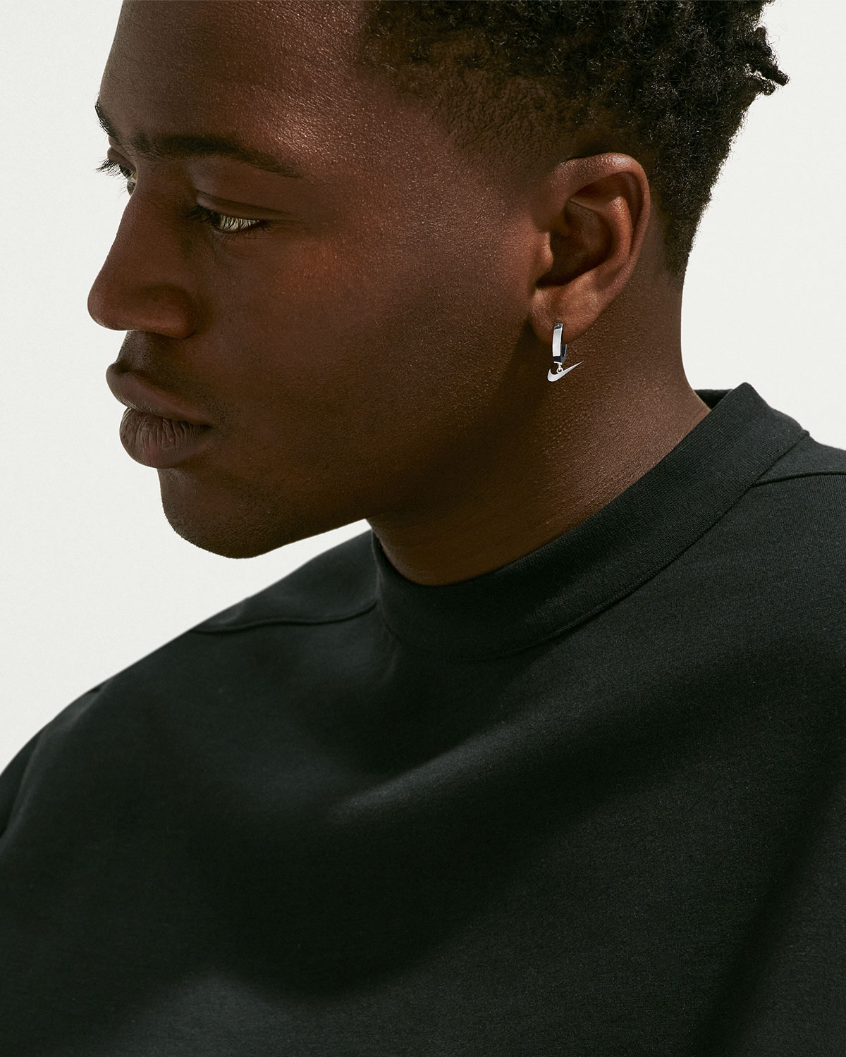 Nike Swoosh Huggie Earrings Egww10 Sff 1