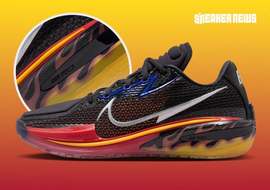 The Nike GT Cut 1 "Hot Rod" Is Literally On Fire