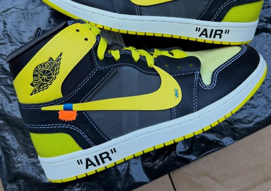 Off-White x Air Jordan 1 Look-see Sample In Black/Yellow Has Emerged