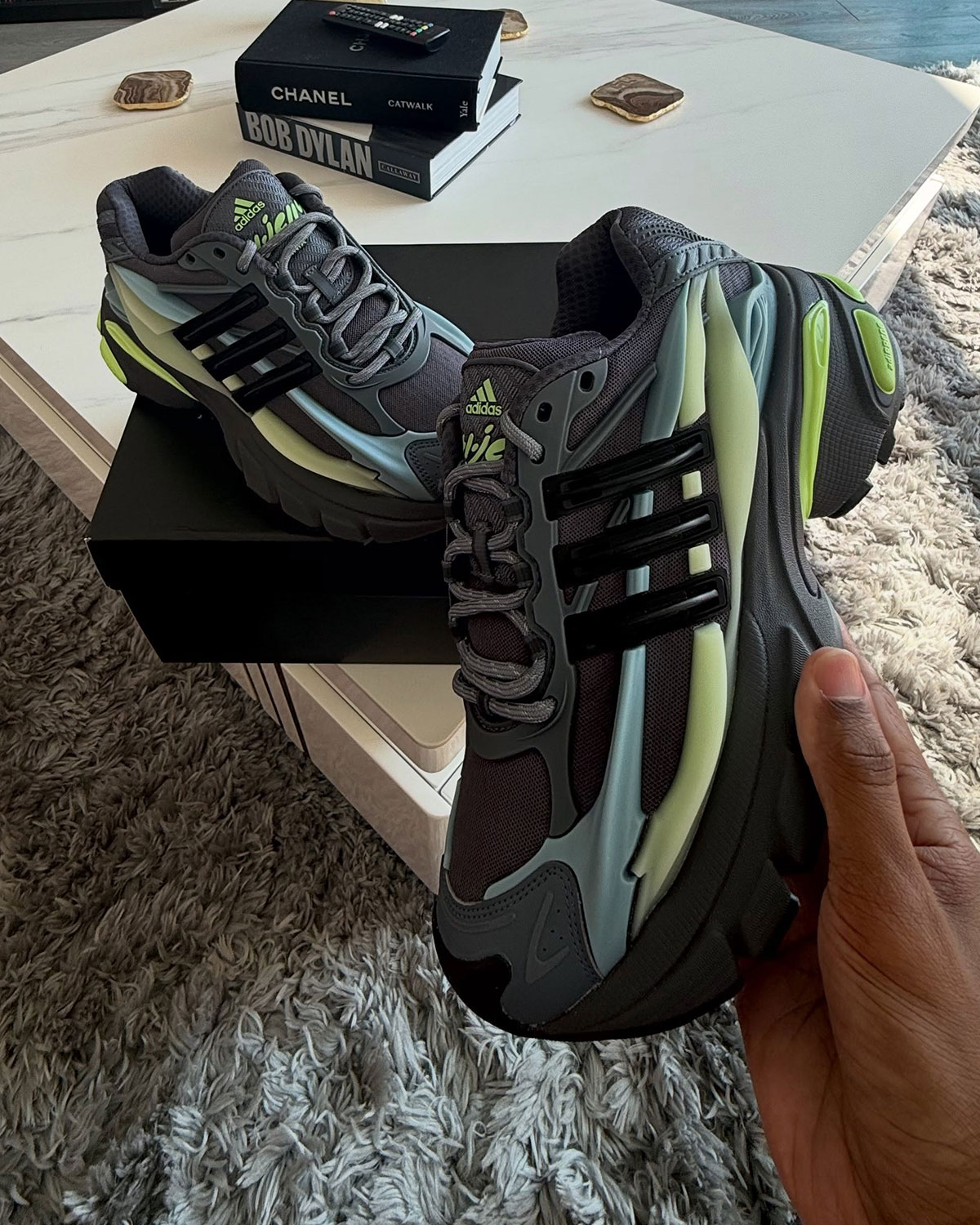 Pharrell Adidas Jellyfish Light Brown Neon Kh6727 2