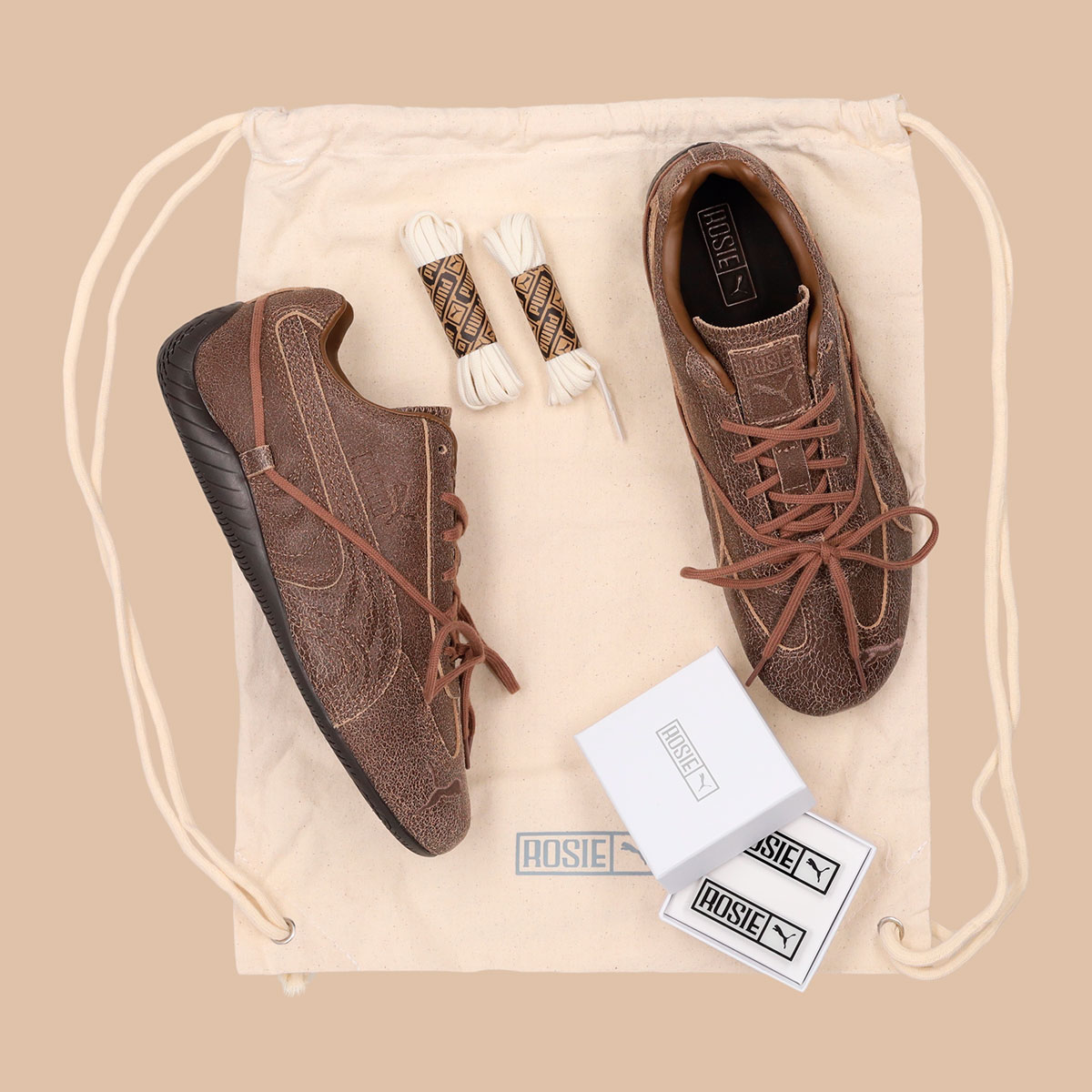 Rose Puma Speedcat Og Brown Leather 3