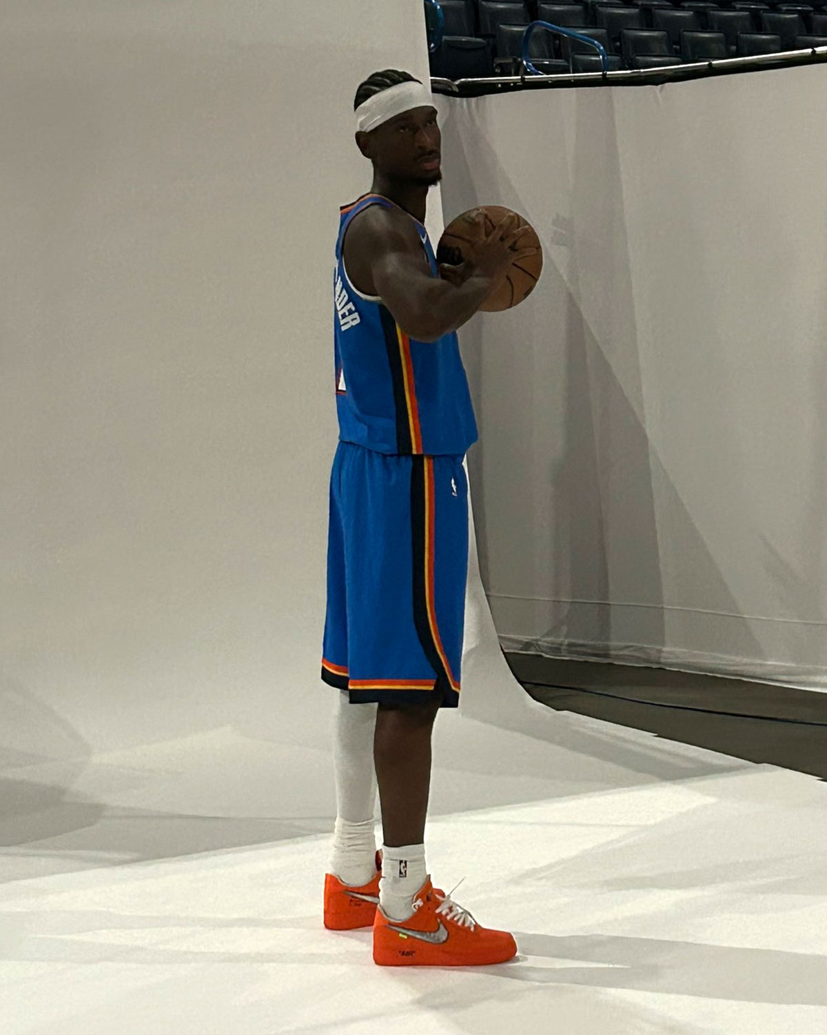 Shai Gilgeous Alexander Vaa Virgil Abloh Archive Nike Air Force 1 3