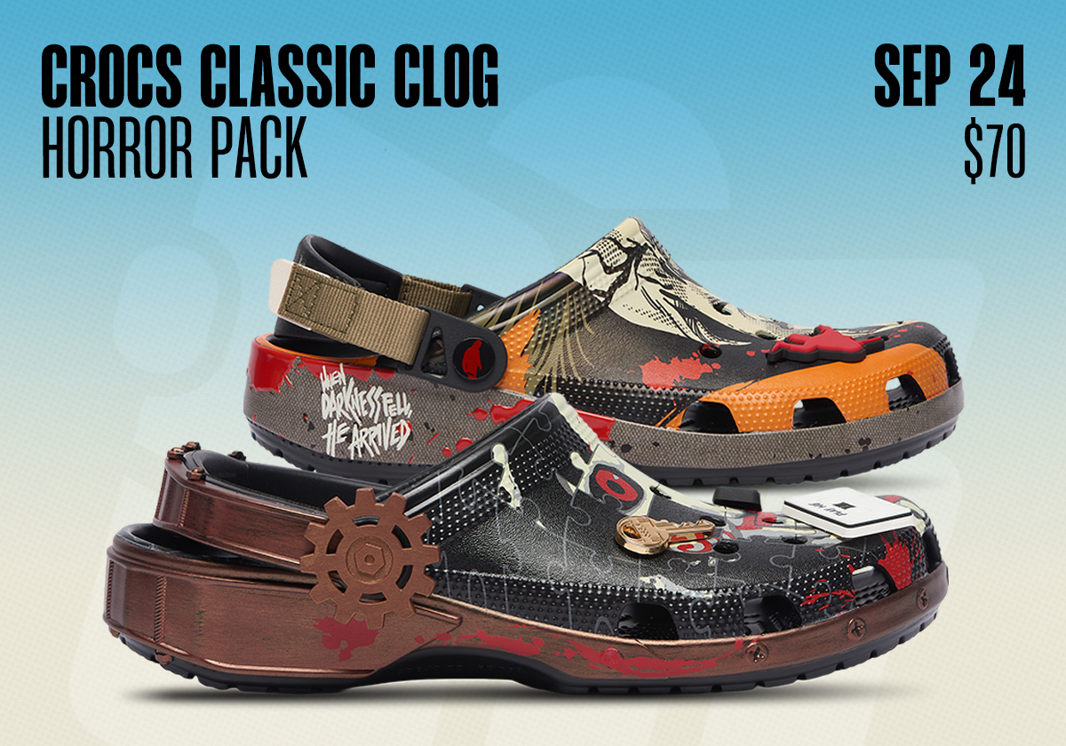 Sneaker Releases September 20 September 26 2026 Crocs Classic Clog Horror