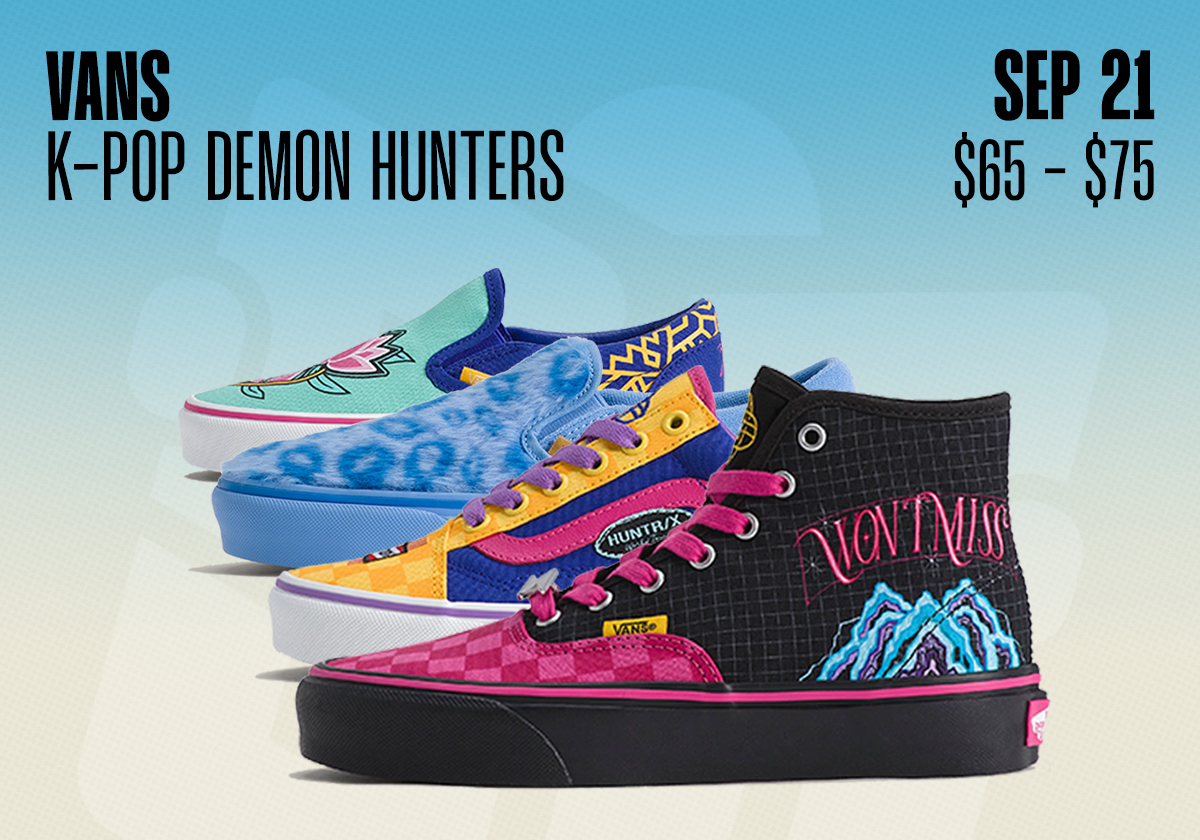 Sneaker Releases September 20 September 26 2026 Vans Kpop Demon Hunters