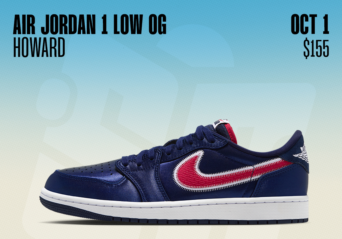 Sneaker Releases September 27 October 3 2026 Air Jordan 1 Low Og Howard