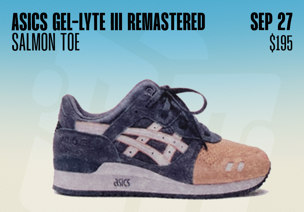 Sneaker Releases September 27 October 3 2026 Kith Asics Gel Lyte Iii Salmon Toe