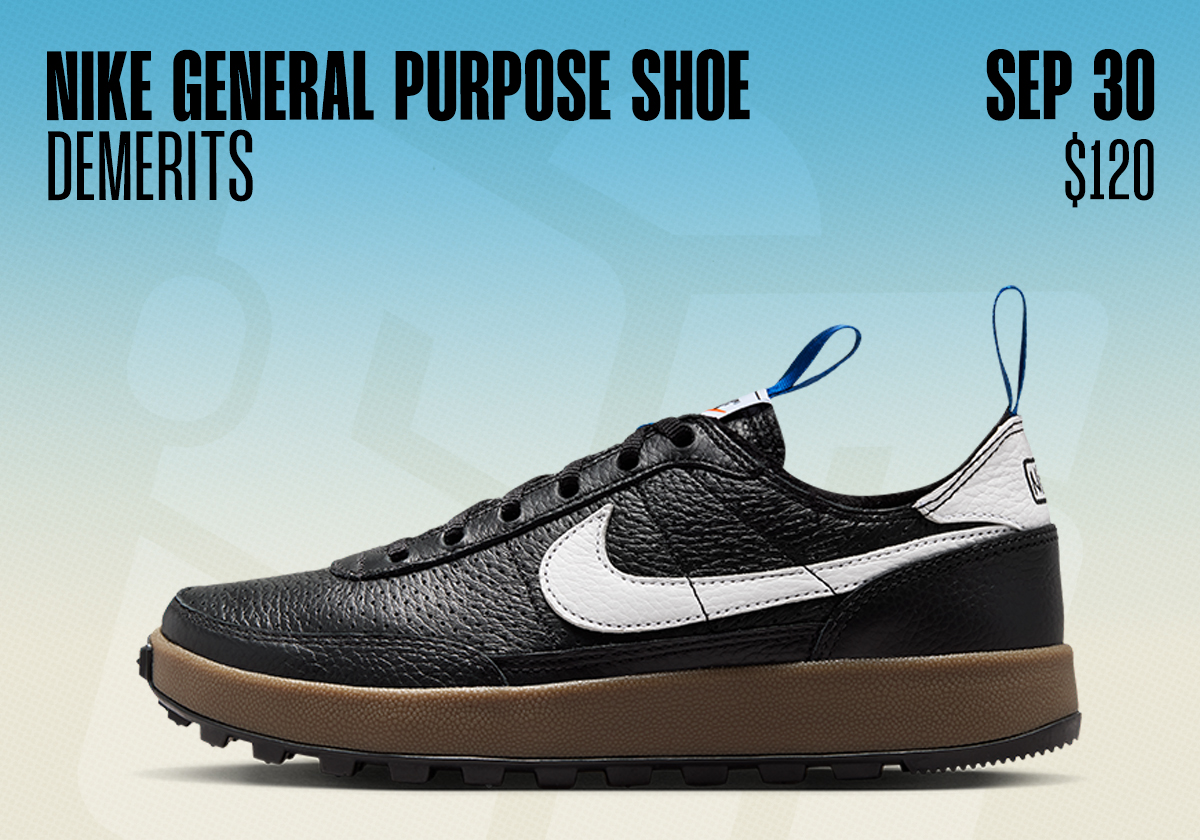 Sneaker Releases September 27 October 3 2026 Nike General Purpose Shoe