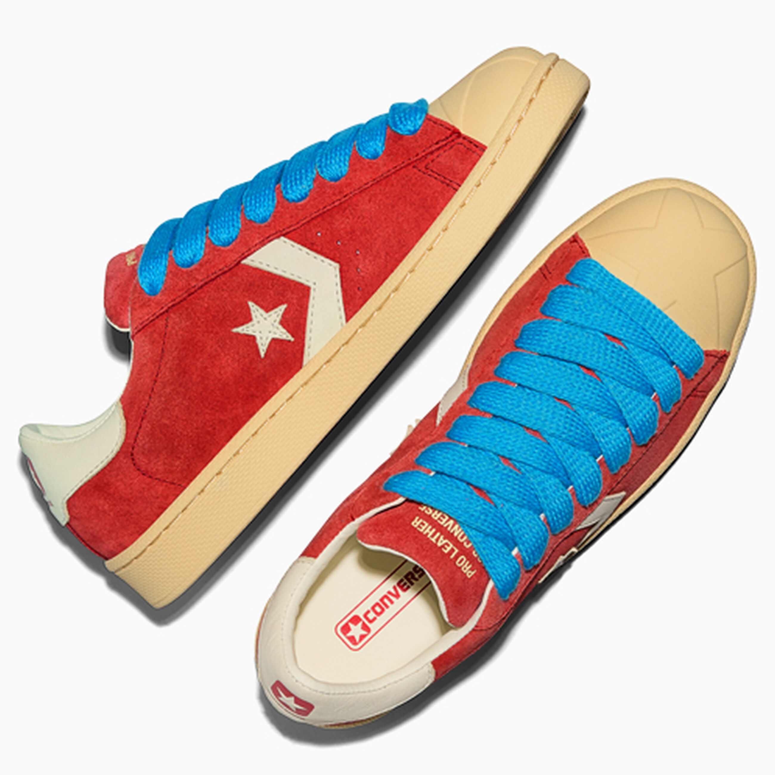 Tyler The Creator Converse 1908 Pro Leather Red Blue A20367c 3