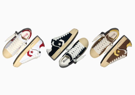 Converse And Tyler, The Creator Unveil Three New 1908 Pro Leather Colorways
