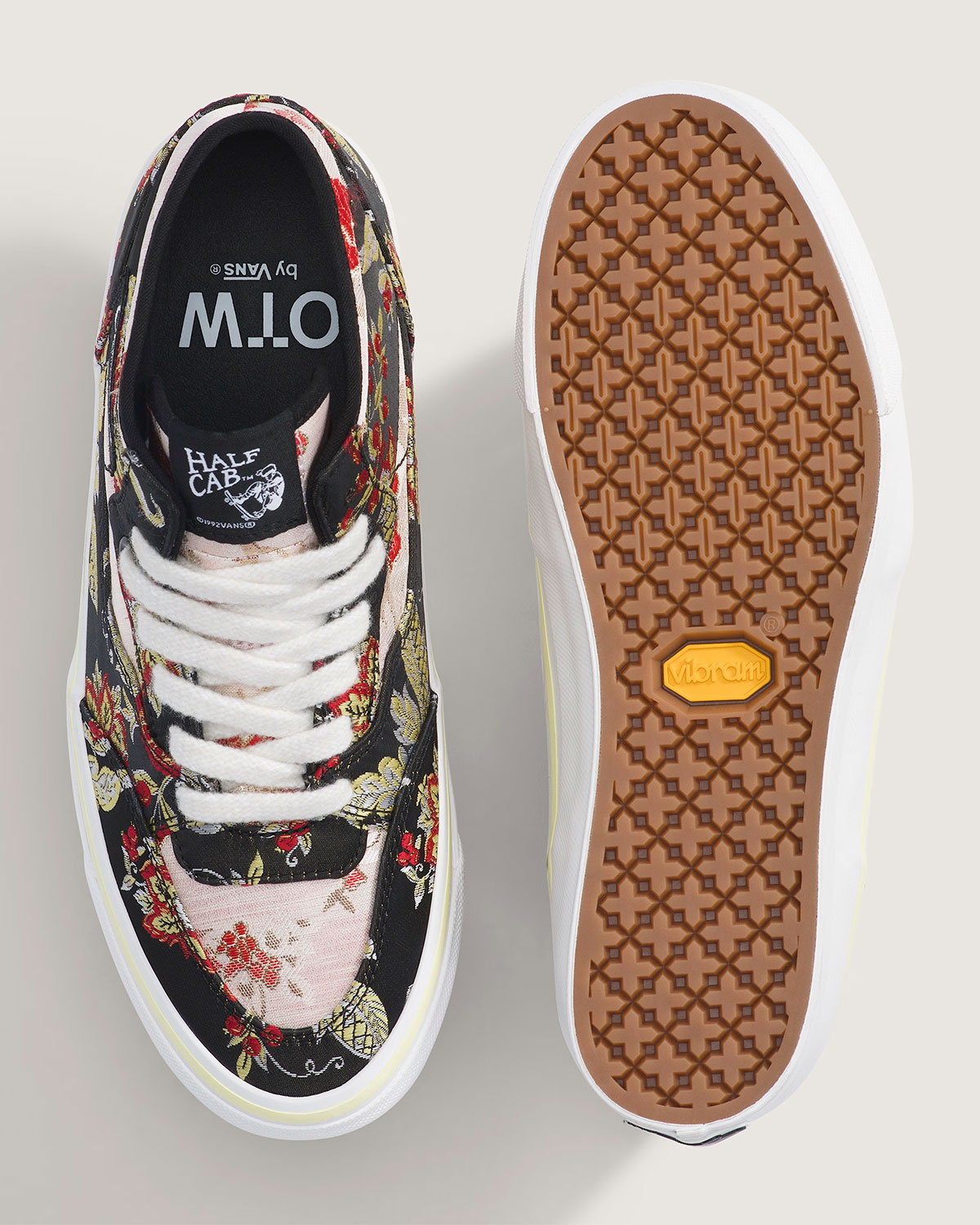 Vans Half Cab 33 Decon Floral Tapestry Vn00110eblk 3