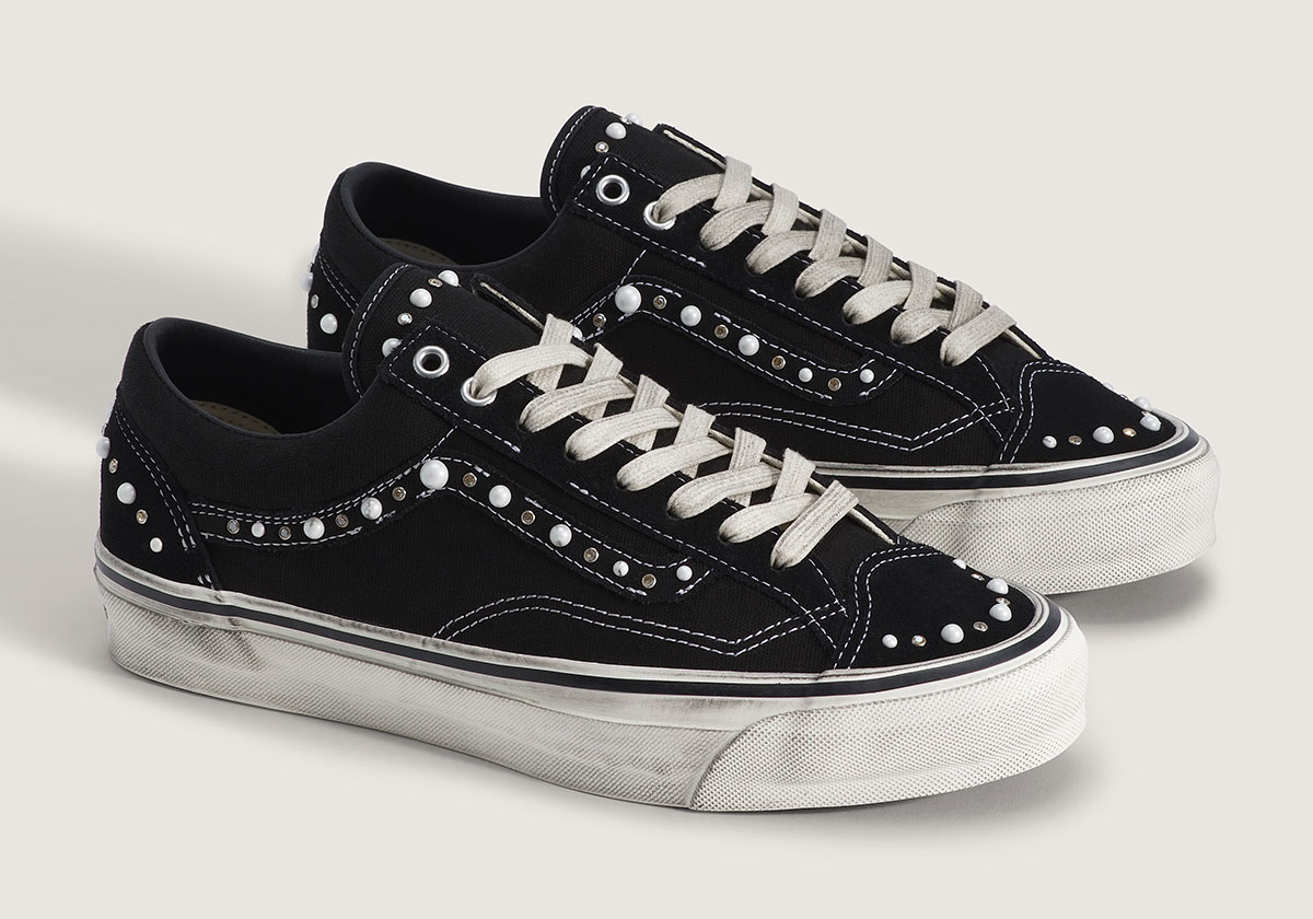 The Vans Old Skool "Pearlized" Adds A New Black Colorway On Black Friday