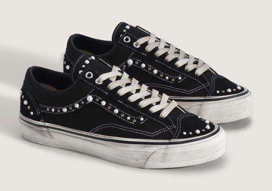 The Vans Old Skool “Pearlized” Adds A New Black Colorway On Black Friday