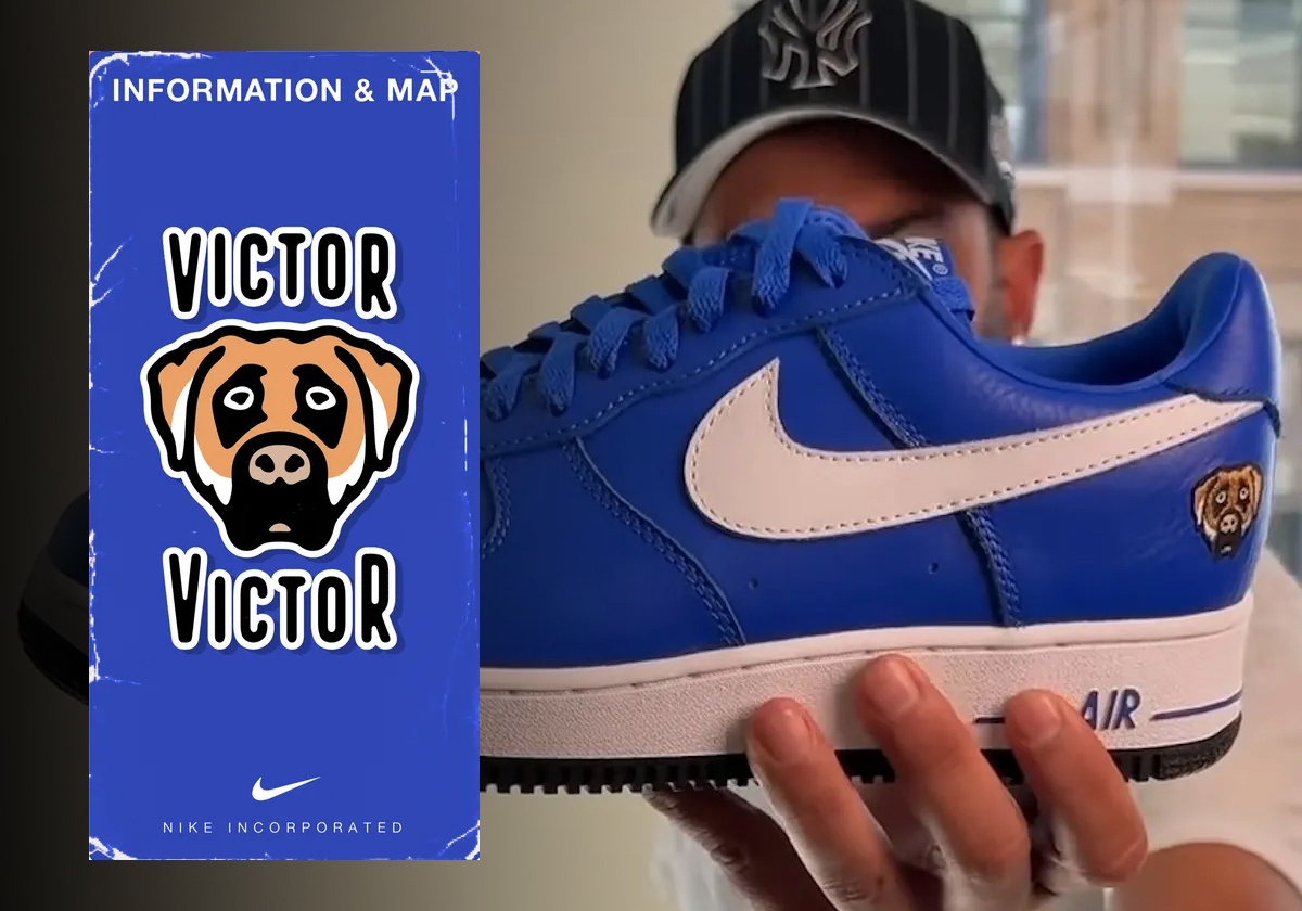 Victor Victor Nike Air Force 1 01 Blue Release Date