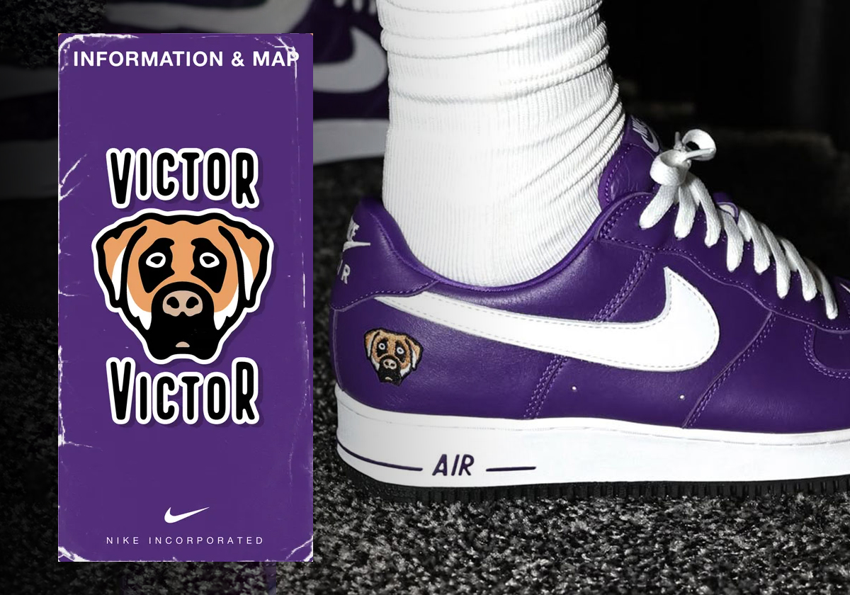 Victor Victor Nike Air Force 1 01 Purple Release Date