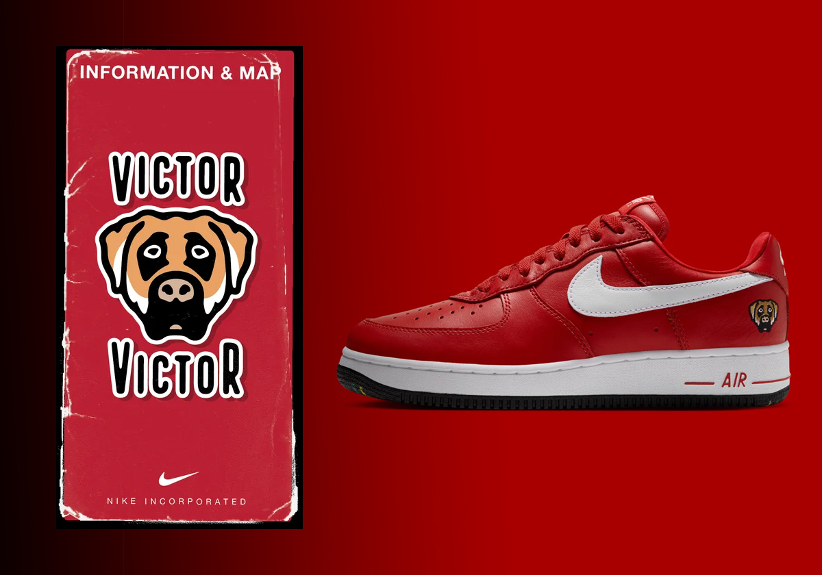 Victor Victor Nike Air Force 1 01 Red Release Date