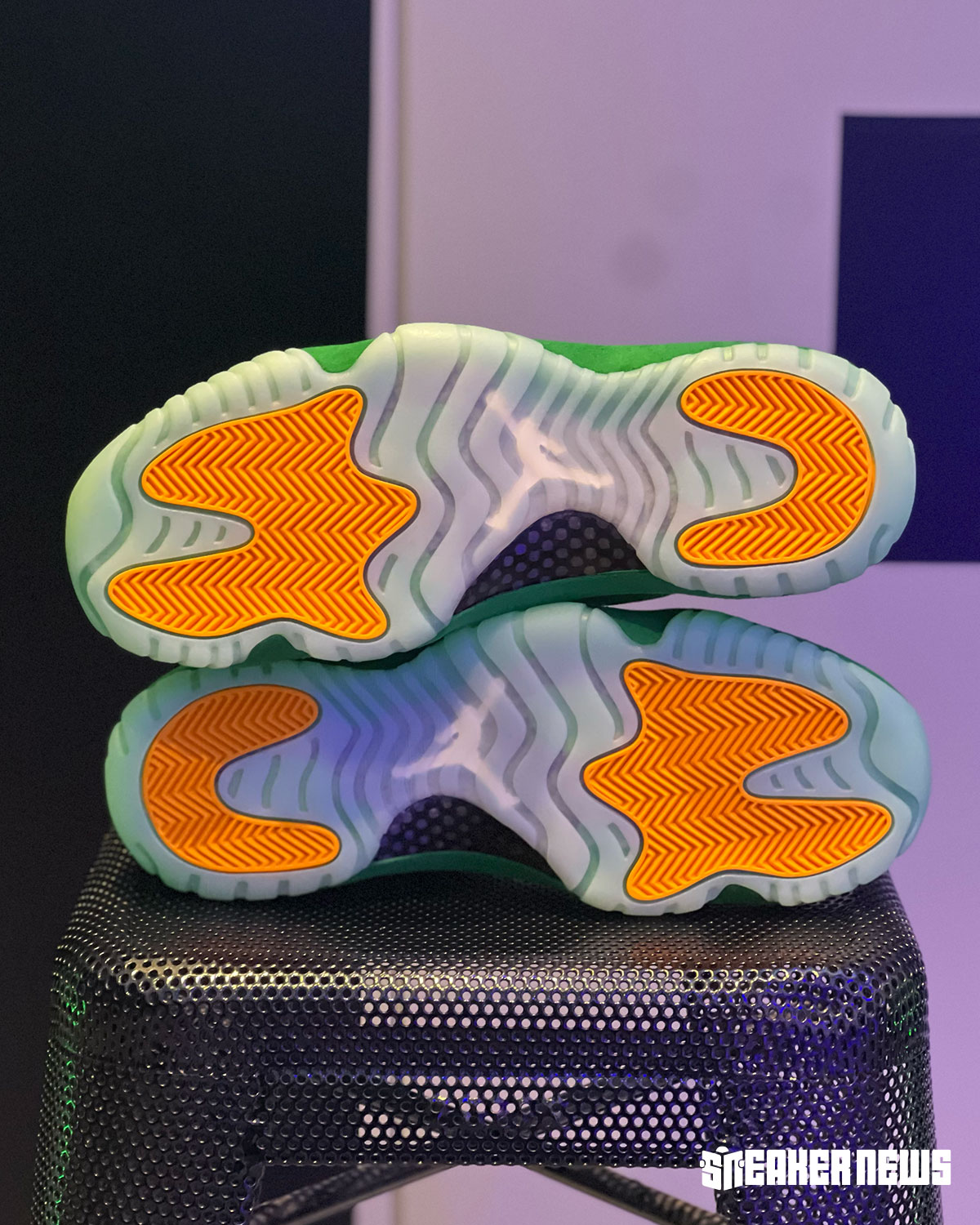2026 Air Jordan 11 Space Jam Green Screen 5