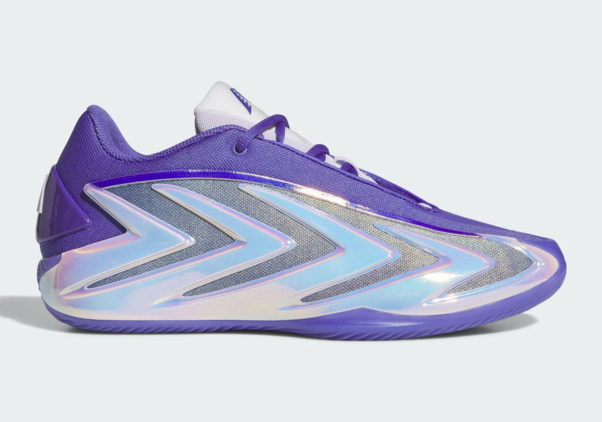 Adidas Ae3 Anthony Edwards 3 Purple Iridescent 1