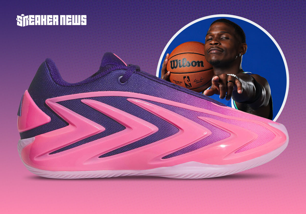 New adidas AE3 “Lucid Pink” Releases Ahead Of Anthony Edwards’ Season Debut