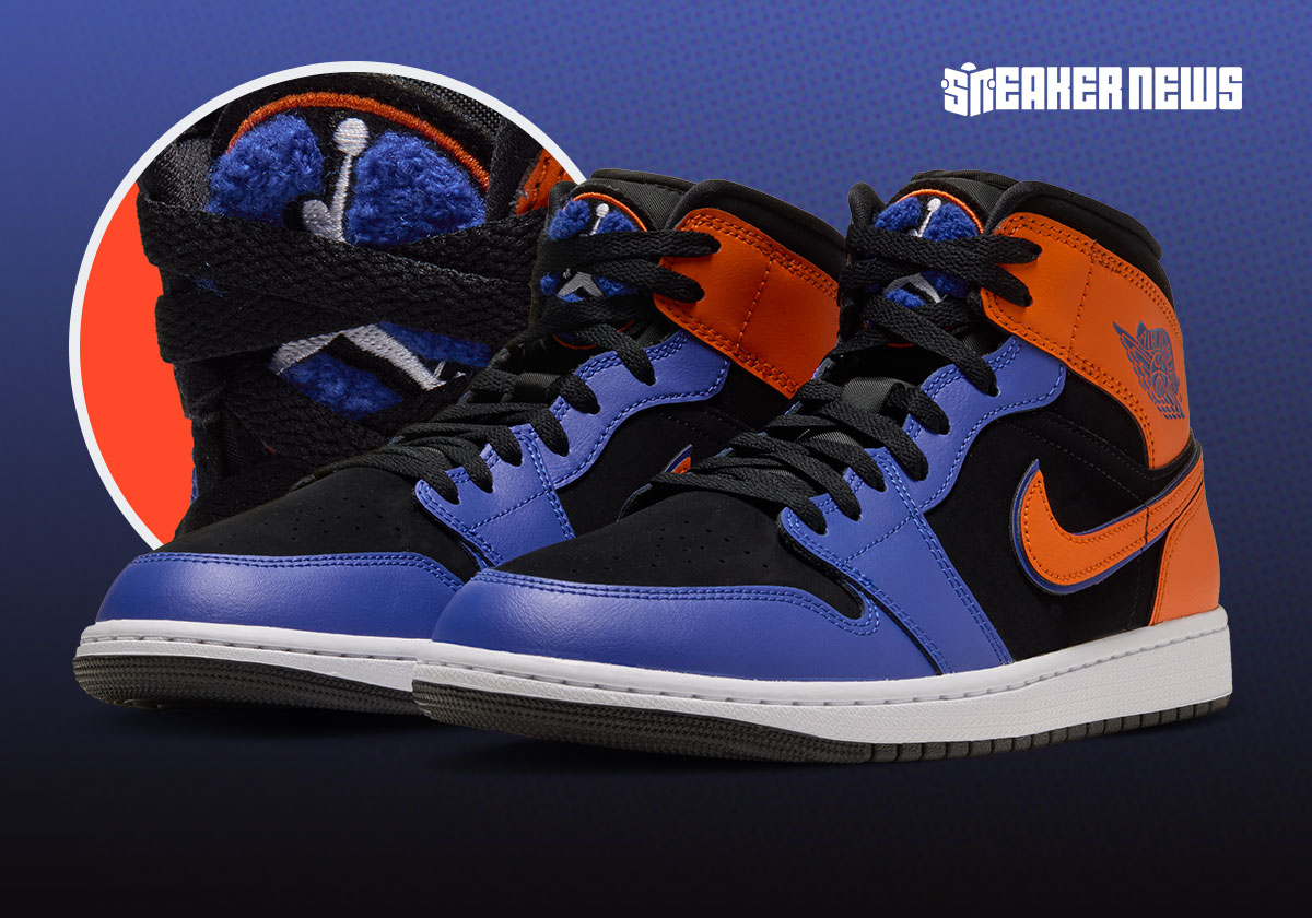The Air Jordan 1 Mid Joins In On The "Knicks" Mania