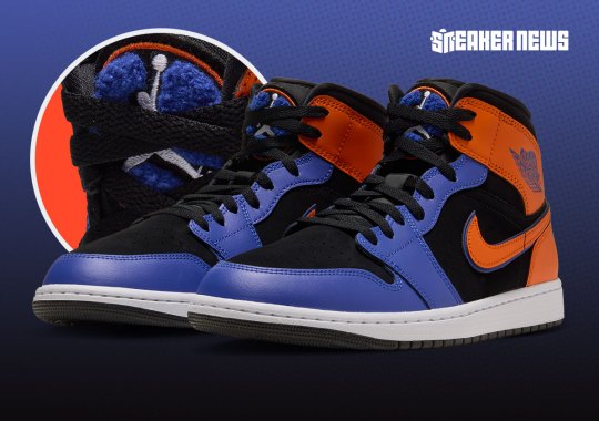 The Air Jordan 1 Mid Joins In On The "Knicks" Mania