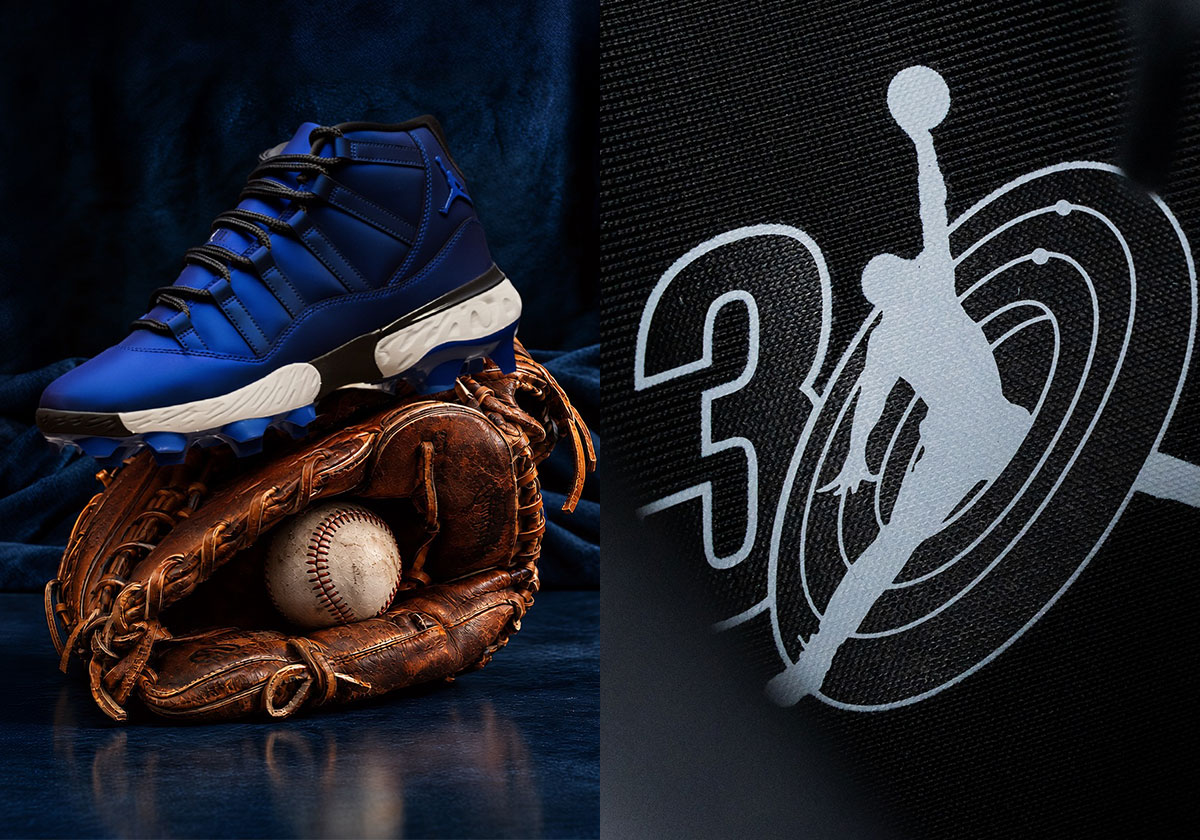 Taiwanese Baseball Star Chen Jiexian Receives An Air Jordan 11 "Space Jam" PE Cleat