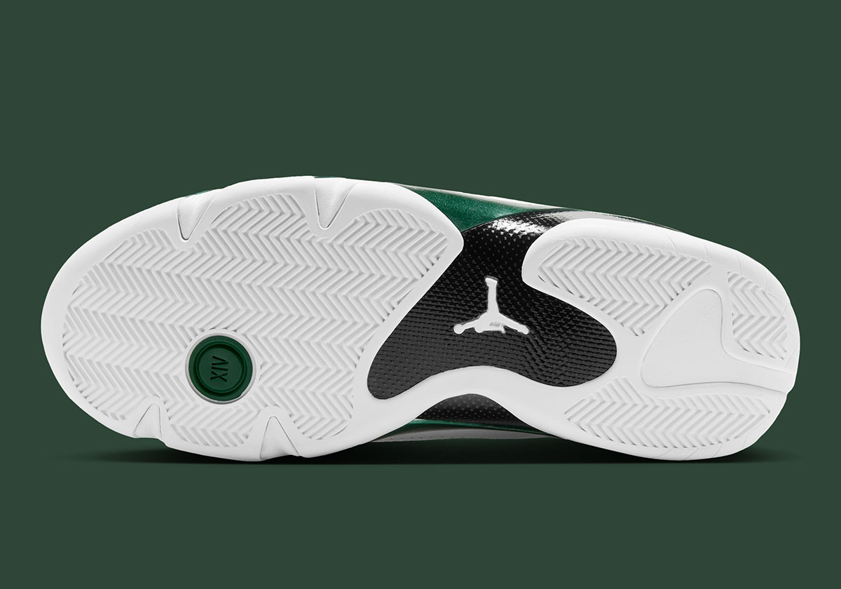 Air Jordan 14 Forest Green 487471 300 Release Date 3